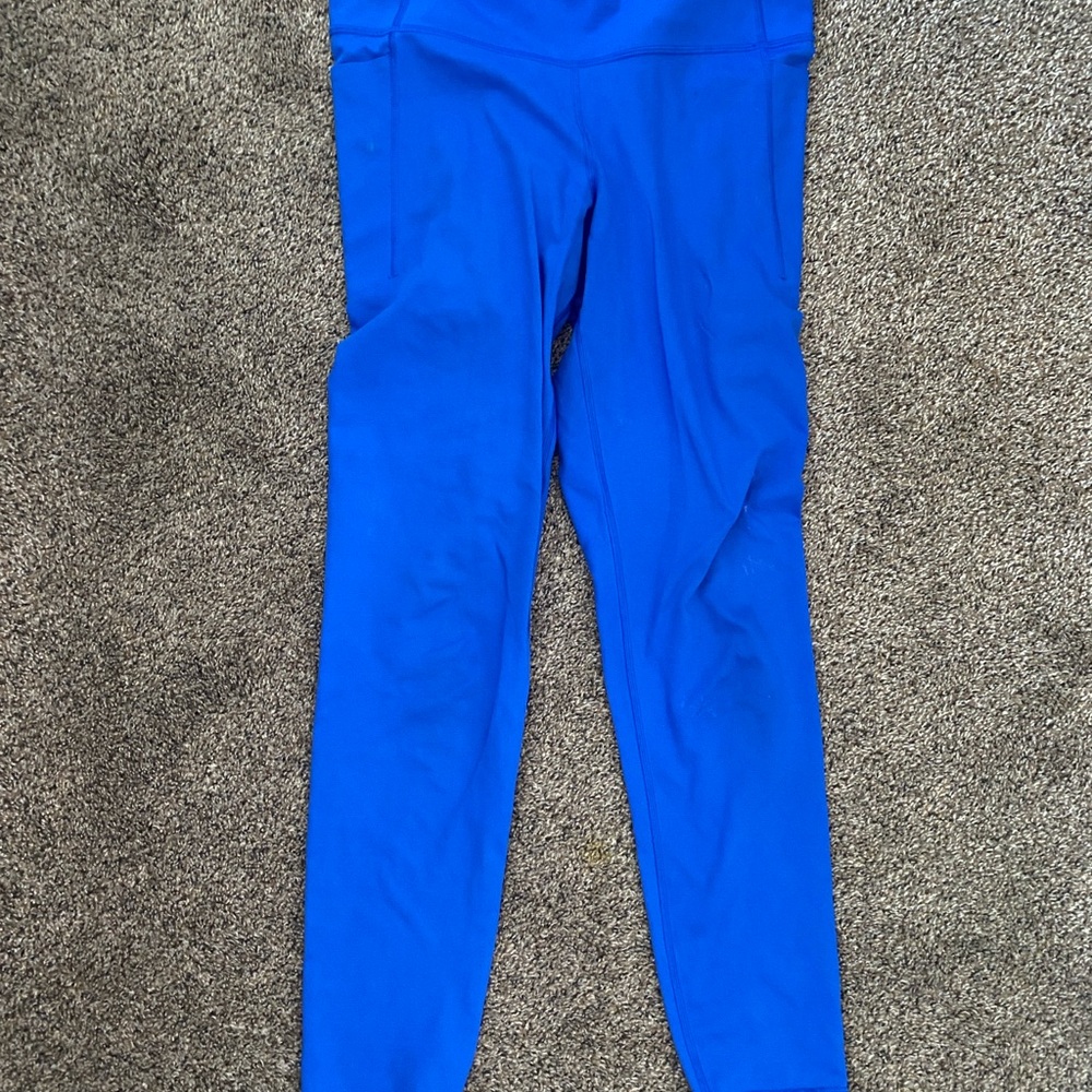 GAP Women's Vibrant Blue Leggings